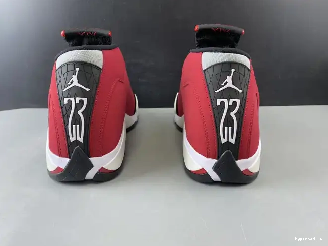 RED JORDAN RETRO 487471-006 14 AIR TORO GYM 0413